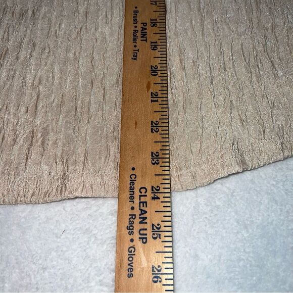 Mimi & Daphne Womens Beige Blouse 0492 - Picture 6 of 7